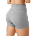 thumbnail image 3 of biudgviw Athletic Running Shorts for Women V Cross Seamless Biker Shorts High Waisted Stretch Summer Comfy Workout Yoga Shorts, 3 of 7