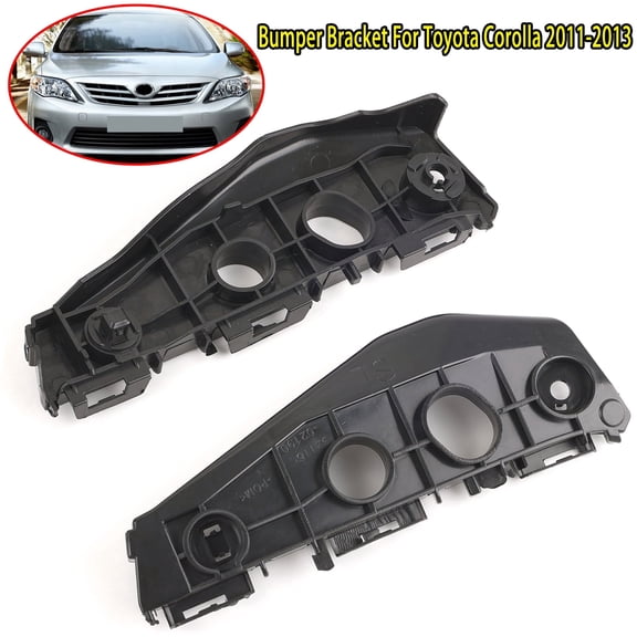 AUTOXBERT 2x Front Bumper Bracket for Toyota Corolla Car Accessories TO1043114 TO1042114