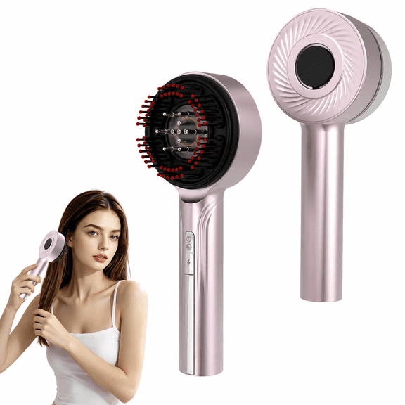 Greatcool 3-in-1 Electric Scalp Massager Brush with Hair Serum Applicator, Rechargeable Hair Care Tool with 3 Massage Modes, IPX6 Waterproof Design for Wet & Dry Hair