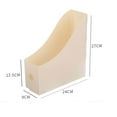 thumbnail image 4 of Multifunction Desktop File Book Holder desk organizer office organization Organizer Stand for Home Office Beige, 4 of 7