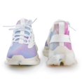 thumbnail image 4 of Colorful Marble Pattern Breathable Sneakers Women Shoes Spring Light Flats Male Lace-up Walking Footwear, 4 of 8