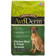 AvoDerm Grain Free Chicken Meal & Potato Dry Dog Food 24LB