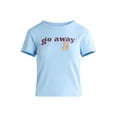 thumbnail image 4 of Cactus and Pearl Women's Go Away Graphic Tee, Sizes XXS-XXL, 4 of 4
