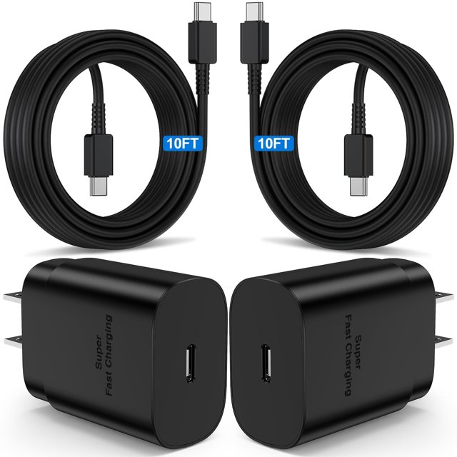 Cargador Kitminun Superrápido Tipo C de 25 W para Samsung Galaxy