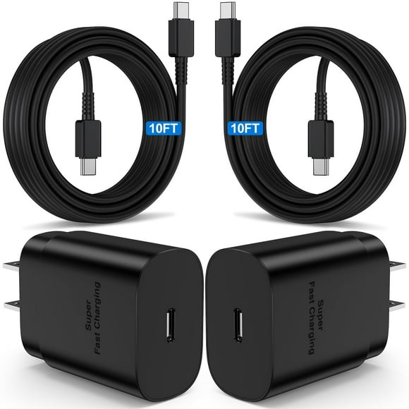 Cargador Kitminun Superrápido Tipo C de 25 W para Samsung Galaxy