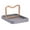 A, variant on ABS Gold Sprayed Multifunctional Spoon Rest with Pot Lid Holder, Heat Resistant Cooking Utensil Rack for Stovetop & Kitchen Counter, Available in Grey & Green