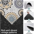 thumbnail image 3 of Beige Ethnic Mandala Pattern Kitchen Rugs Sets Of 3,Kitchen Runner Rugs Non Skid Washable,Decorative Kitchen Floor Mats for Kitchen,Sink,Laundry,17"x30"+ 17"x47" + 17"x59", 3 of 6