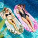 thumbnail image 2 of Flotador Inflable para Alberca, Tumbonas inflables para Piscinas, Hamaca Flotante, hamacas flotantes para Piscinas para Nadar, Fiestas en la Playa, 2 of 4