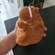 thumbnail image 3 of Llavero colgante capibara peluche 15 cm,. lentes rosas, 3 of 3