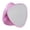 pink, variant on KRONDO Double-Sided Foot Sander – Removes Dead Skin and Hair, Smooths Calluses, Triangular Design for Feet