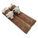 thumbnail image 1 of Tianmei - 2 Fundas Para Correa De Cinturón De Seguridad De Coche, Diseño De Muñeca De Oso, Gamuza Sintética, Almohadilla Para Correa De Hombro (Color Marrón), 1 of 5