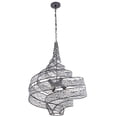 thumbnail image 6 of Varaluz - Flow - 6 Light Twist Pendant - Steel Finish, 6 of 10
