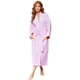 thumbnail image 1 of Turquaz Linen Lightweight Long Waffle Kimono Unisex Spa Robe, 1 of 3