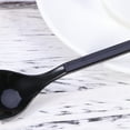 thumbnail image 5 of Qumonin 100 Pack Black Plastic Serving Spoons - Heavy Duty & BPA-Free, 5 of 7