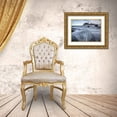 thumbnail image 3 of Goossens, Henk 14x12 Gold Ornate Wood Framed with Double Matting Museum Art Print Titled - UttakleIV Beach, 3 of 4
