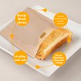 thumbnail image 3 of Reusable Heat Resistant Bread Bags 17x19cm, 3 of 7