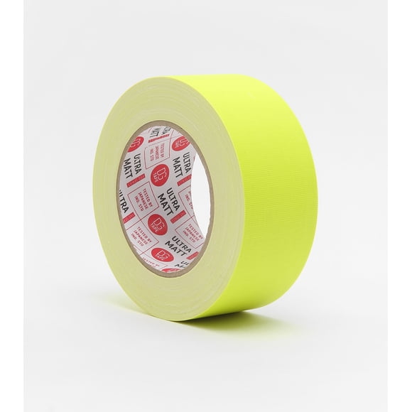 2in X 30ya - Fluorescent Yellow Gaffer Tape | @ULTRAMATT 76MESH