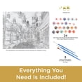 thumbnail image 3 of Kit de pintura por números AQUARIUS Harry Potter Diagon Alley, 3 of 7