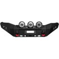 thumbnail image 7 of TIOYAR Textured Black Steel Front Bumper for 2006 2007 2008 2009 Dodge Ram 2500/3500 With Winch Plate and Lights, 7 of 7