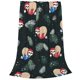 thumbnail image 2 of Fotbe Baby Sloths Sleeping On The Christmas Ball Manta de Franela Acolchonada con Estampado, Súper Suave y Esponjosa, Extra Grande para Sofá, Cama, Uso Todo el Año-60"x50", 2 of 7