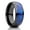 Black, Blue, variant on 8mm Galaxy Opal Wedding Ring,Black Wedding Ring,Tungsten Wedding Ring,Tungsten Carbide Ring,Galaxy Wedding Ring