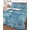 Blue, variant on Twin Quilt Bedding Set, Blue Coastal Reversible Summer Quilt 3 Pieces, Starfish Shell Coral Palm Trees Conch Ocean Lightweight Bedspreads Coverlets with 2 Pillow Shams for All Seasons