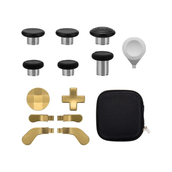 Xbox One Elite Series 2 Controller Accessories, Metal Thumbsticks Replacement, Mod Swap Joysticks, Paddles, D-Pads, Adjustment Tool