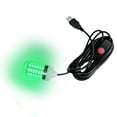 thumbnail image 2 of DYNWAVECA Submersible Fishing Light 108 LED Beads Versatile Fish Attractor Night Light green light, 2 of 10
