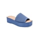 thumbnail image 1 of Sandalias de piso Exterior Textil Color Azul Para Mujer De RBBASICS, 1 of 2
