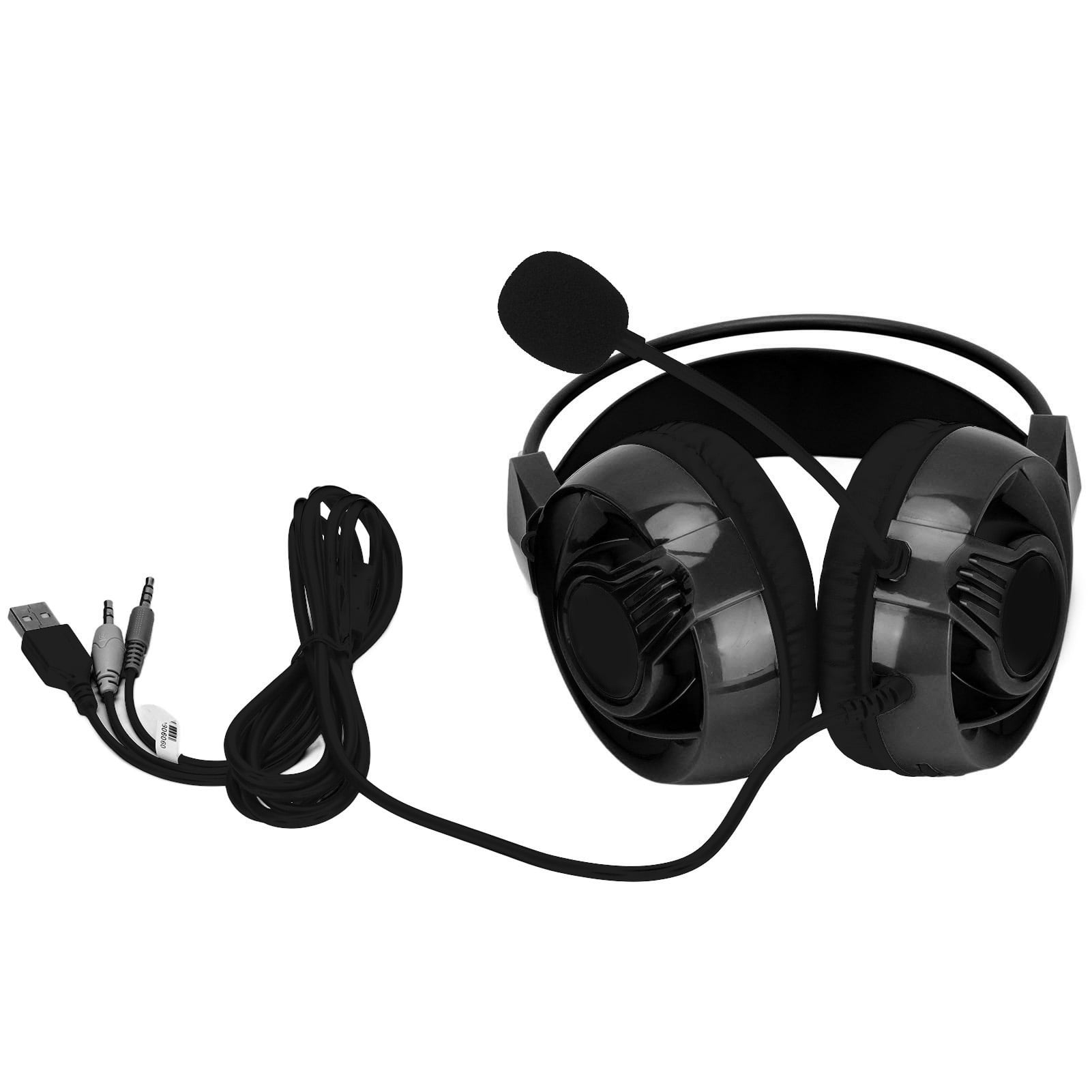 PC Gaming Headset, 360 Degree Pickup Sturdy Durable Multicolor RGB