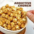 thumbnail image 4 of Caramel Popcorn Resealable Shape Bag, 3 Ounce, Fresh Gourmet Popcorn, 4 of 5