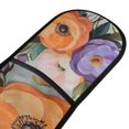 thumbnail image 4 of Yayeee Double Oven Mitt Kitchen Heat Resistant Baking 35" x7" Quilted Glove, Bright Flowers, 4 of 6
