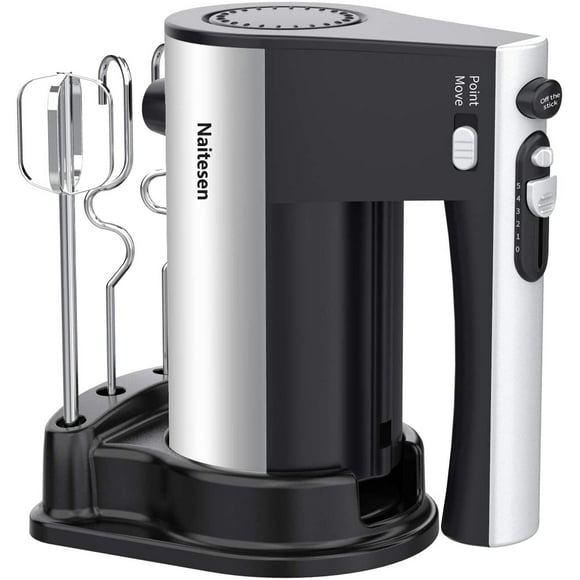 Batidora de Mano Eléctrica Naitesen 600W 10 Velocidades