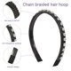 thumbnail image 3 of Accesorios para el cabello de las mujeres, diademas para la moda del cabello de las mujeres, para las mujeres Faux Girl Hairband Fiesta nupcial Embellecido Aro para el cabello MFZFUKR CPB-CJZ1709-3, 3 of 5