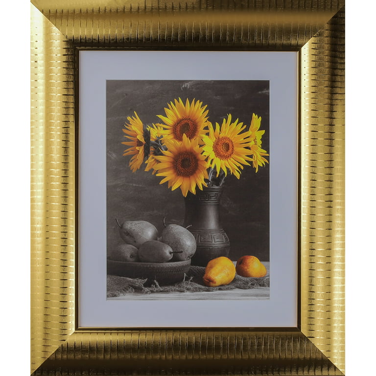 ArtToFrames 24x34 Matted Picture Frame with 20x30 Single Mat Photo  Opening Framed in 1.25 Black and 2 Mat (FWM-4083-24x34)