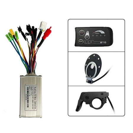 36/48V 17A Sine Wave Controller S810 Display Throttle 8 PAS Kit For E-bike MTB