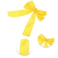 thumbnail image 3 of Unique Bargains 1 Pc Solid Bow Ribbon Duckbill Hair Clips Hairdo Clip Yellow, 3 of 5