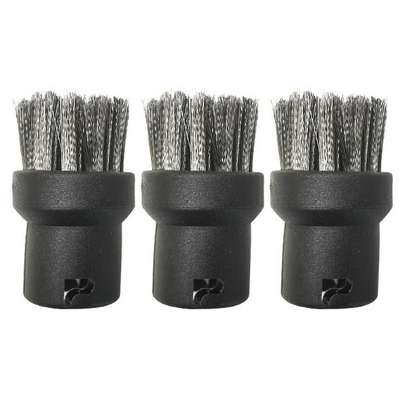 Efficient Cleaning Brushes for Karcher Steam Cleaners 3pcs Stainless Steel Wire Nozzles Designed for Tough Dirt Removal