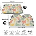 thumbnail image 2 of Goofa Butterfly Printed Car Windshield Sunshade,Foldable Reflective Sun Visor,UV Protection Heat Blocker Sunshade,Car Cooling Accessory-Medium, 2 of 7