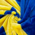 thumbnail image 5 of College Covers West Virginia Mountaineers Huge Raschel Throw Blanket, Bedspread, 86" x 63", 5 of 7