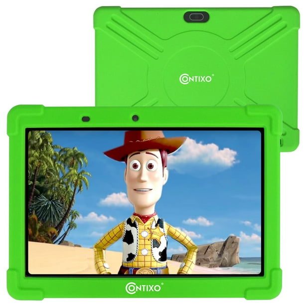 contixo k101 10 inch kids learning android tablet with parental control 16gb for children infant toddlers at home school pre loaded educational apps