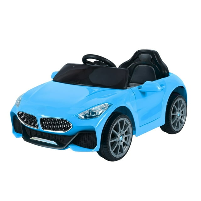 Carro Eléctrico Aeiou B005 Montable Una Plaza Azul