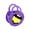 Purple1, variant on Reusable Cloth Bags with Handle, Cute Halloween Theme Candy Bags, Halloween Trick or Treat Tote Bags for Party Gifts (Purple/1 Pcs) 5.62x2.36x7.08"