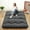 Dark Grey, variant on Japanese Floor Mattress - Futon Mattress Roll Up, Tatami Mat, Camping Mattress, and Couch Mattress Pad