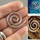 thumbnail image 3 of Espiral cable tejer chal Pin titular tapicería agujas para hilo plata Ehuebsd Libre de BPA, 3 of 7