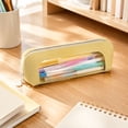 thumbnail image 5 of NWOKYZGH Small Clear Makeup Bag, Travel Makeup Brush Case Portable Transparent Waterproof Cosmetic Organizer Pouch with Zipper for Women Home office Essentials, 5 of 7