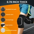 thumbnail image 3 of Knee Pads,Volleyball Knee Pads,soft and breathable men's, women's, girls', and children's black knee pads suitable for sports, 3 of 7