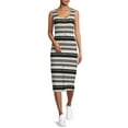 thumbnail image 3 of No Boundaries Juniors Striped Bodycon Dress, 3 of 5