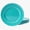 Teal, variant on 11" Melamine Dinner Plates, 6-piece Plate Set Unbreakable Serving Dishes for Indoor and Outdoor, Service for 6, Rosewood Grain