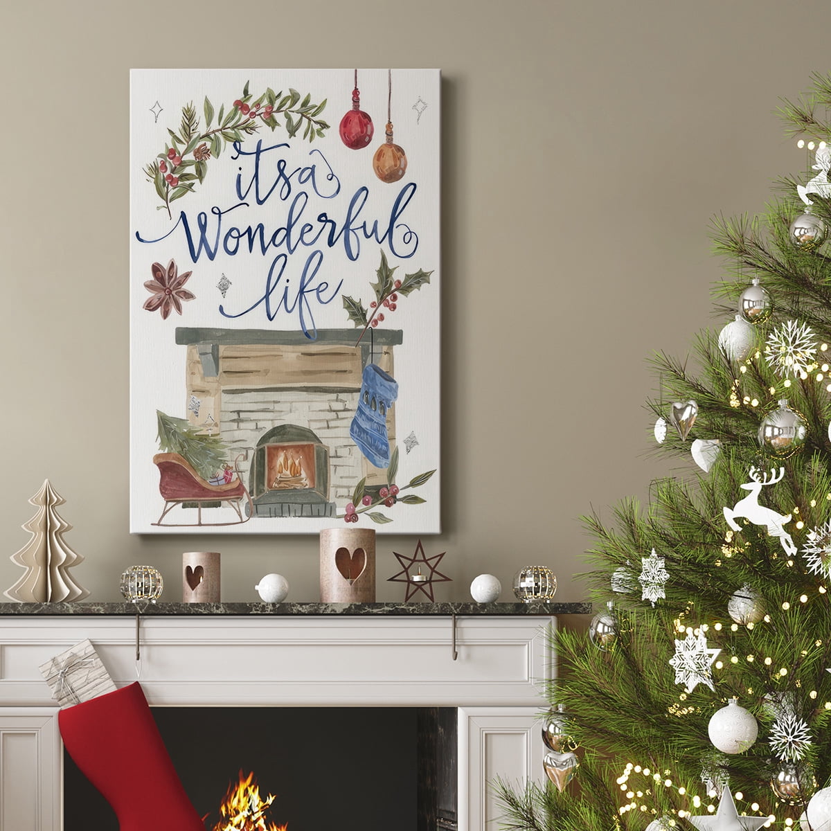 O Holy Night IV- Gallery Wrapped Canvas